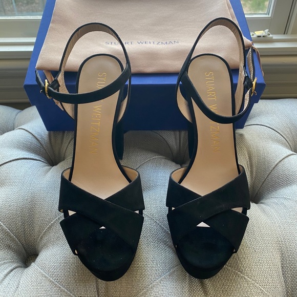 NWT Stuart Weitzman Soliesse Platform Sandals - Picture 3 of 7